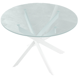 Стеклянный стол Dikline R90