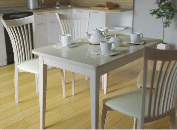 Стеклянный стол Джой 1100