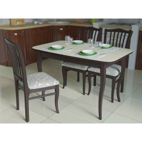 Стеклянный стол Джой 1200