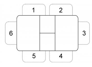 Стол из массива дерева Инфинити 900 белый сатин / белый