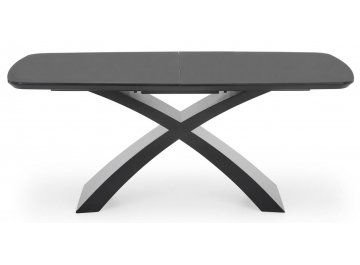 Обеденный стол Silvestro 180-220/89/75 темно-серый / черный
