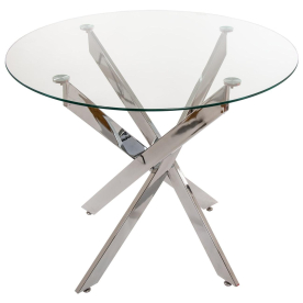 Стеклянный стол Quartz DT631 90