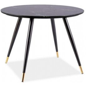 Стеклянный стол Cyryl II d100