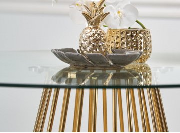 Стеклянный стол Пул 120/75