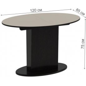 Стол на тумбе Марсель 102.02.12