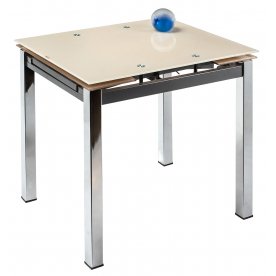 Стол раскладной Kvadro 80 бежевый