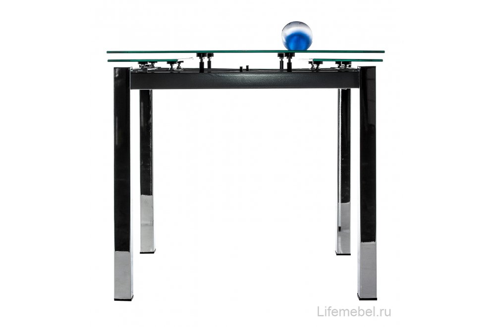 Стол раскладной Kvadro 80 черный