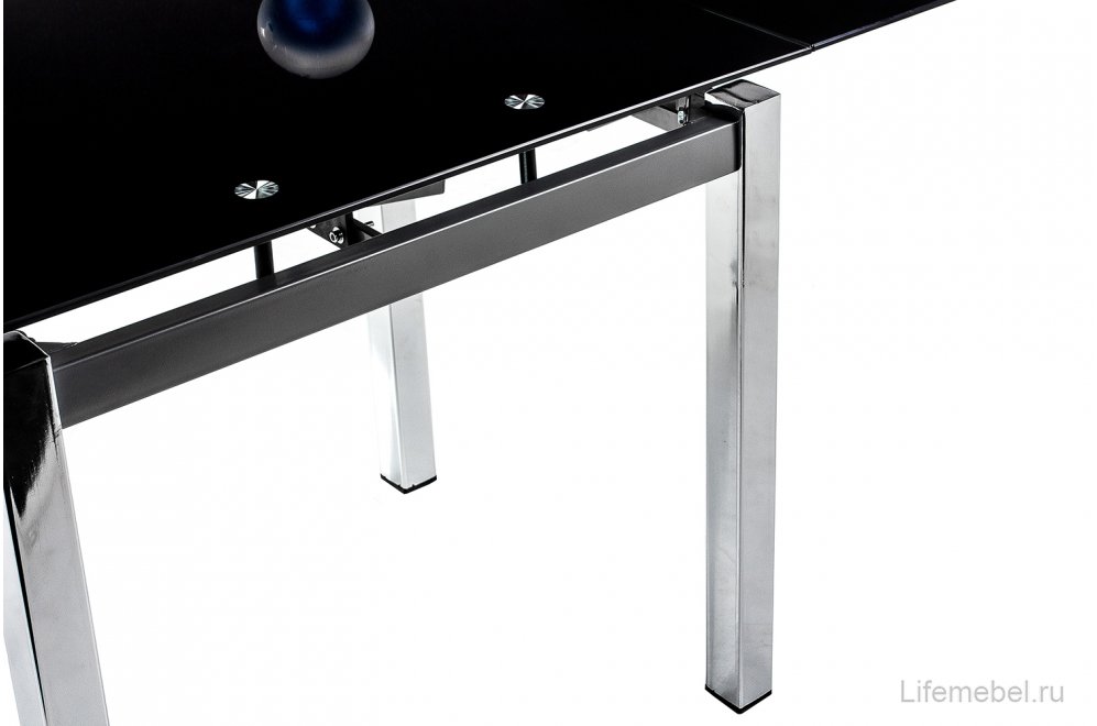 Стол раскладной Kvadro 80 черный