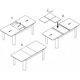 Стол Румба ПР КМ 07 СБ 04 СБ