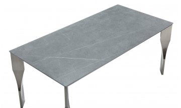 Керамический стол Hockstone камень armani grey