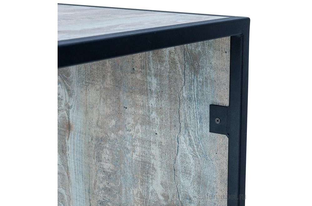 Приставной столик Leset Бриг чёрный / cосна экзотик