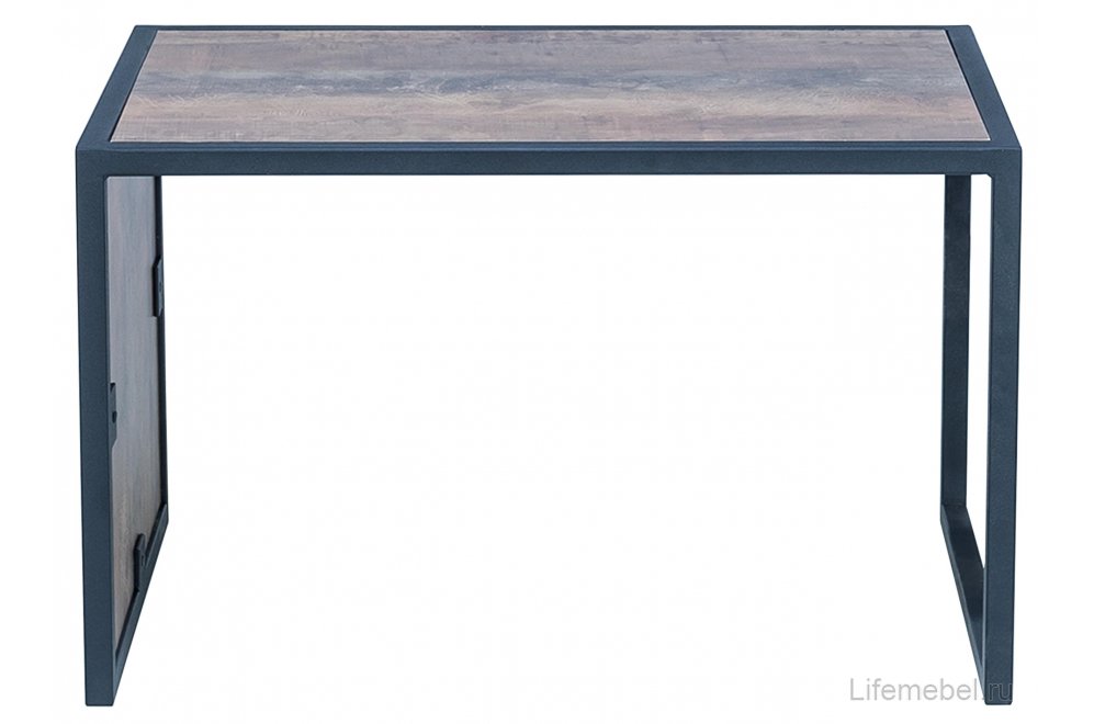 Приставной столик Leset Бриг чёрный / гранж