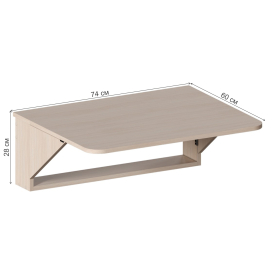 Откидной стол СО4 навесной