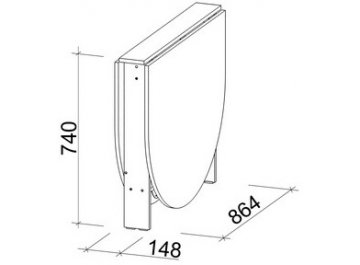 Стол-книжка СтК12
