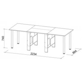 Стол-книжка СтК22