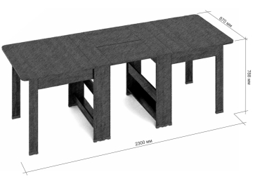 Стол-книжка СКР-17-Р 2300