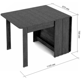Стол-книжка СКР-17-Р 2300