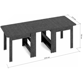 Стол-книжка СКР-17-Р 2400