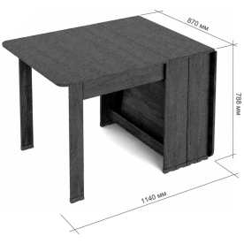 Стол-книжка СКР-17-Р 2500