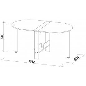 Стол-книжка СтК-12