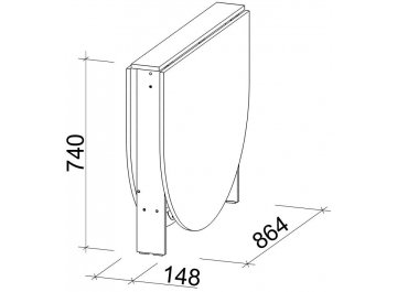 Стол-книжка СтК-12