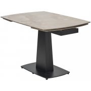 gloss amber jade solid ceramic / black