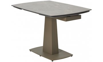 matt latte stone solid ceramic / taupe