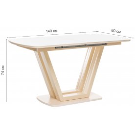 Стол на тумбе Leset Каби