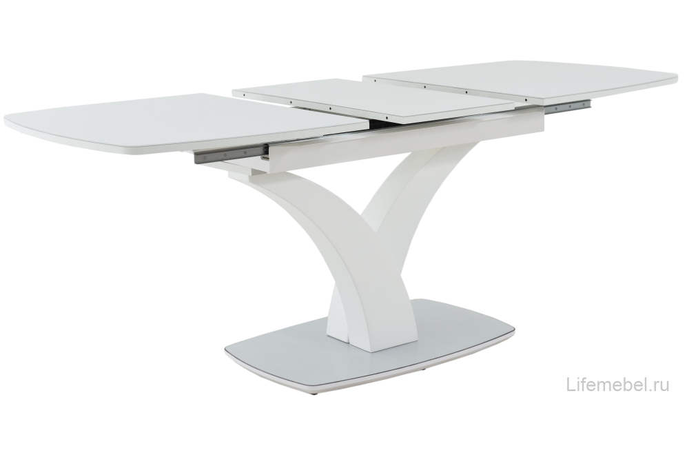 Стол на тумбе Нотр Дам Moderne ПМ белый