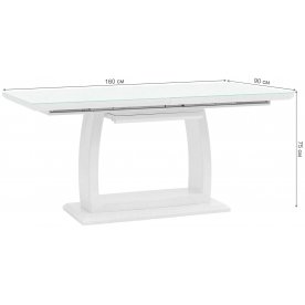 Стол на тумбе Римма 160