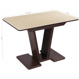 Стол на тумбе Румба ПР КМ 06 ОР 03 ОР