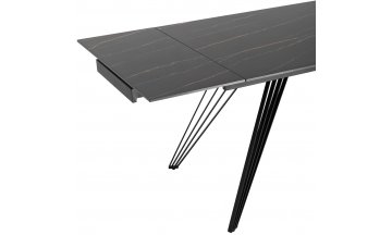 Керамический стол Пинта керамика темная