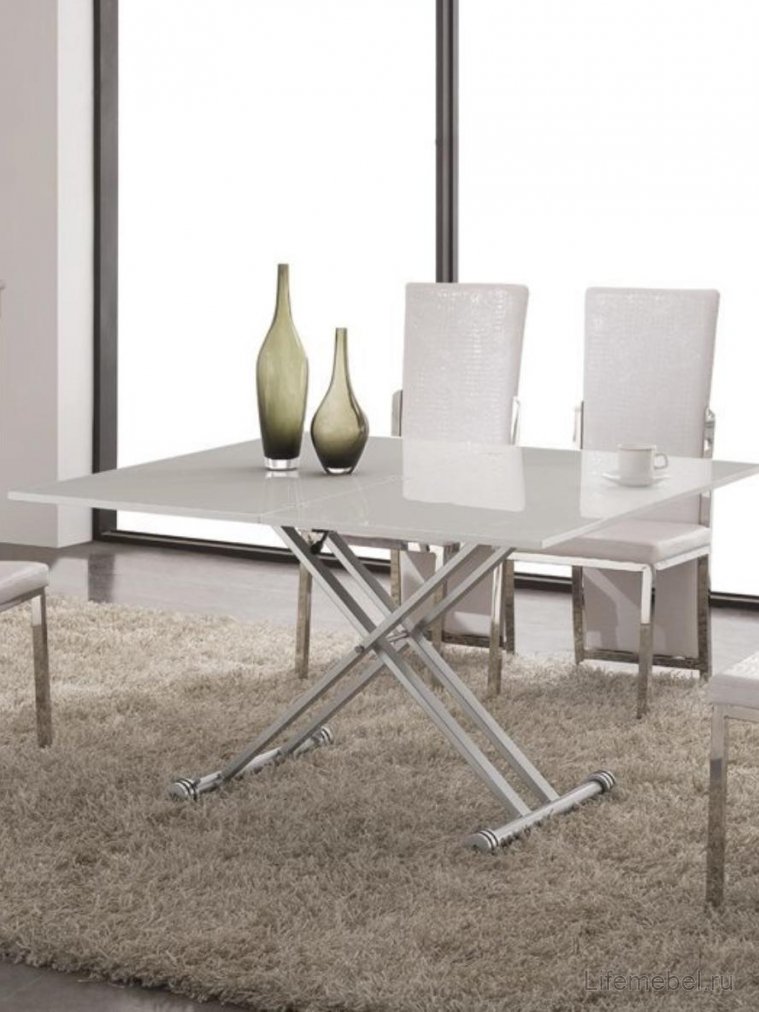 Стол-трансформер 2166 белый лак