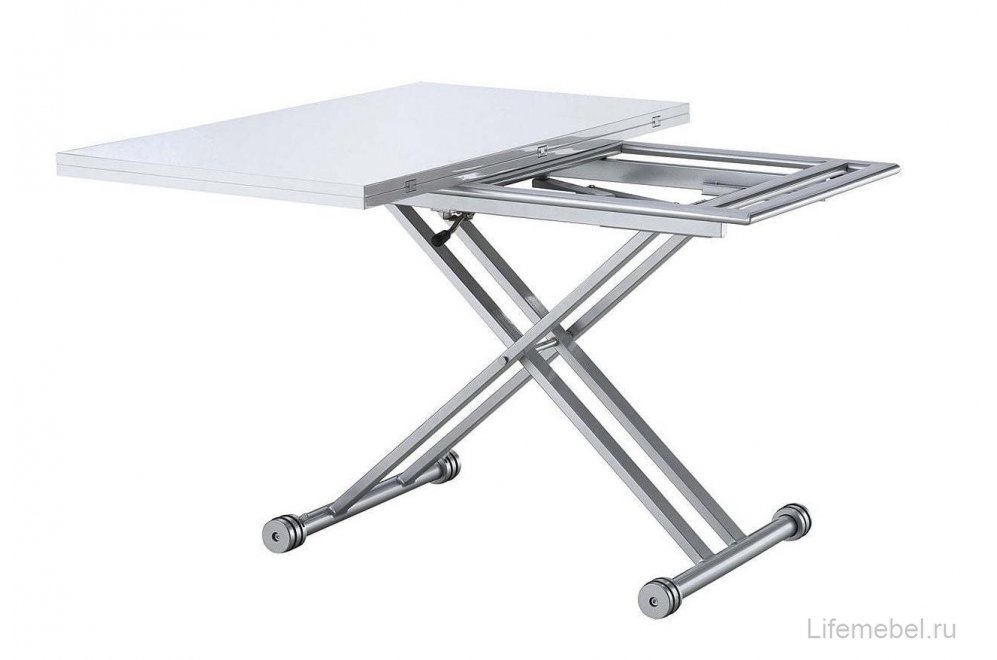 Стол-трансформер 2166 белый лак