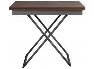 Стол-трансформер Apollo D31/S59 дуб шамони темный / серебро