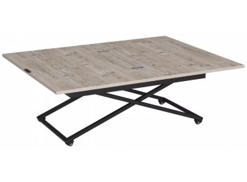 Обеденный стол Калифорния АНДРЭ Loft ЛДСП винтаж/черный