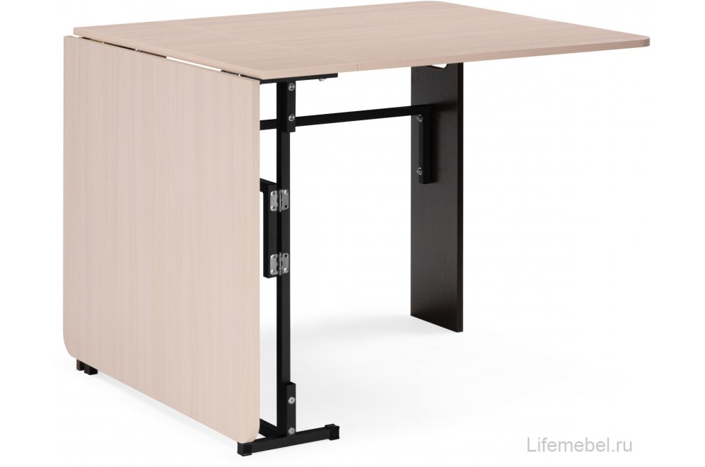 Стол-книжка Стим дуб молочный / венге