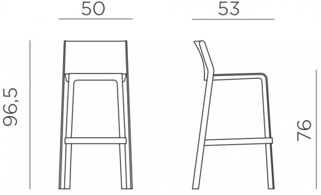Барный стул 003/4035016000 агава