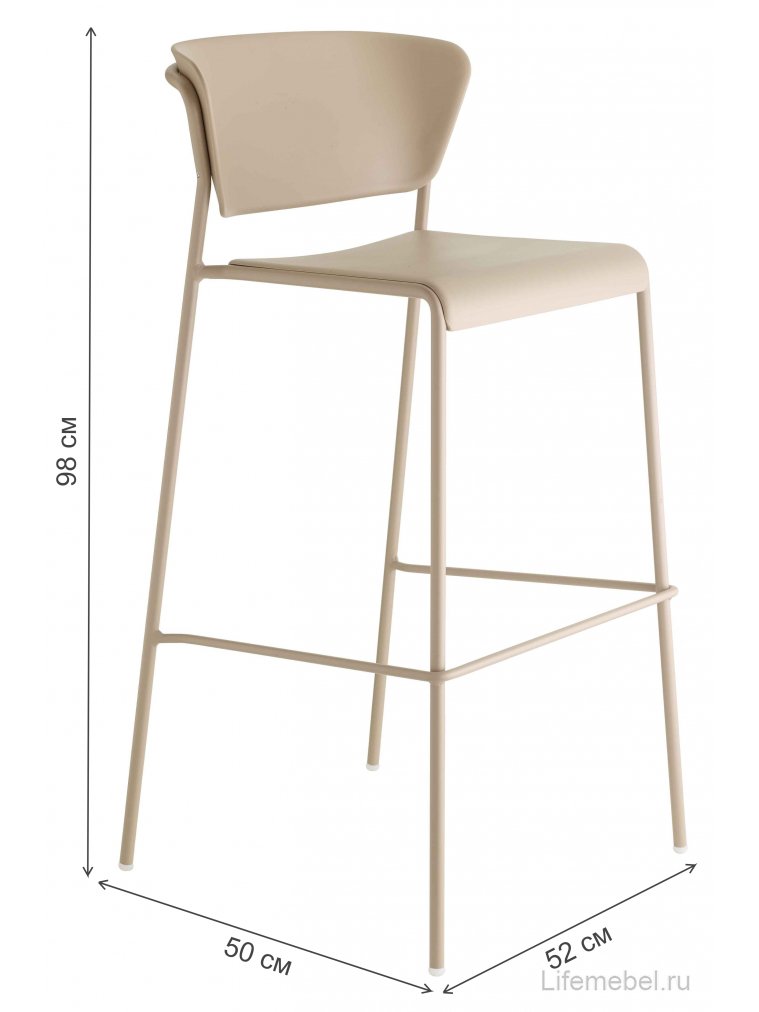 Барный стул 005/286715VT тортора