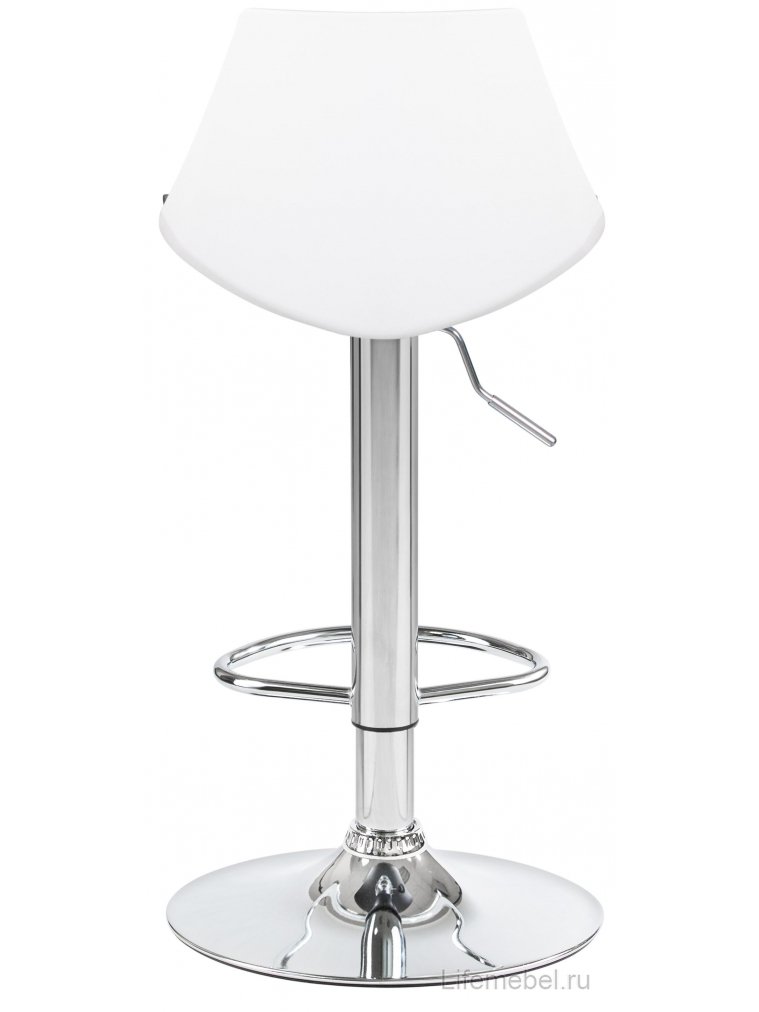 Барный стул Rocky белый / хром