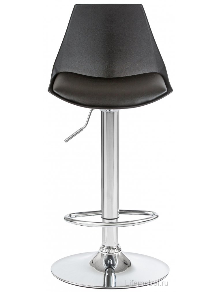 Барный стул Rocky черный / хром
