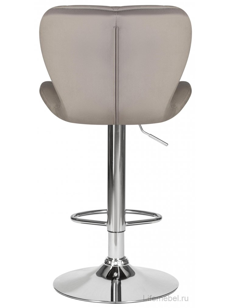 Барный стул Barny серый MJ9-75 / хромированная сталь