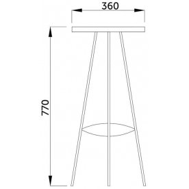 Барный стул Aero C