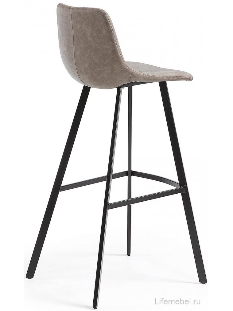 Барный стул Andi бежево-серый