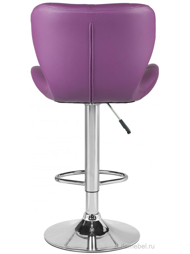 Барный стул 5022-LM Barny фиолетовый / хром