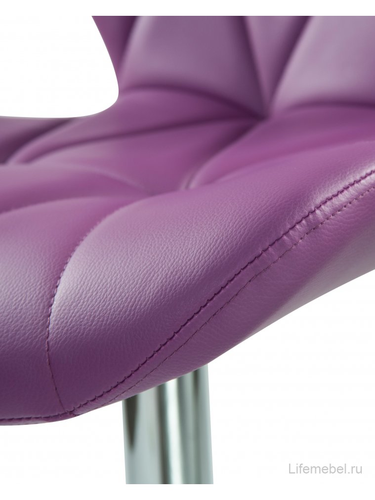 Барный стул 5022-LM Barny фиолетовый / хром