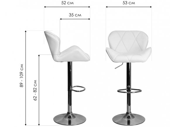 Барный стул Berlin велюр зеленый