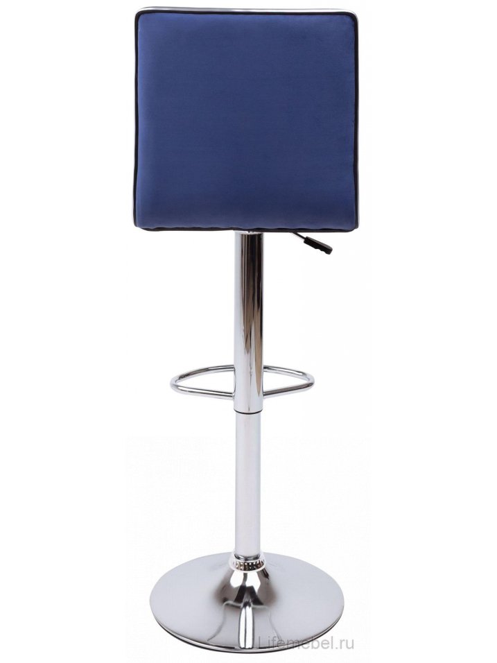 Барный стул Capri велюр сапфировый