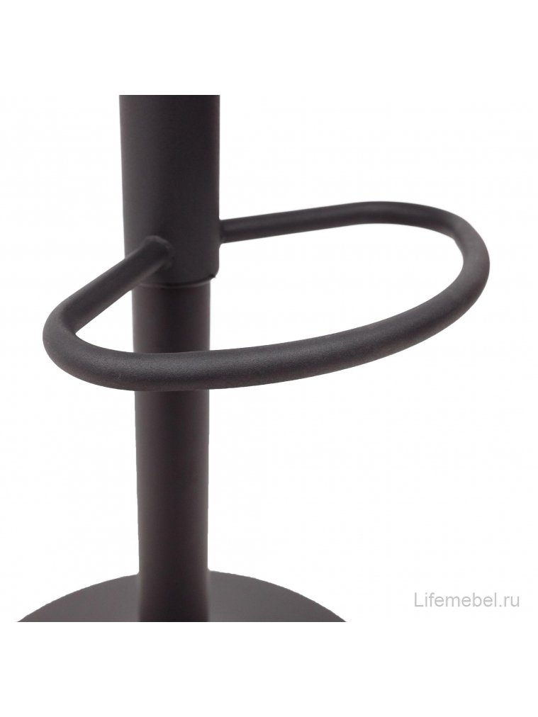 Барный стул Logos велюр пыльный голубой