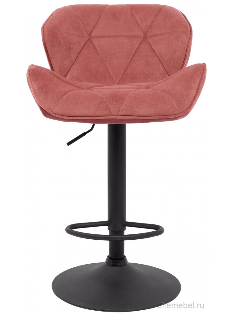 Барный стул Berlin терракотовый велюр hcj-23 / черный